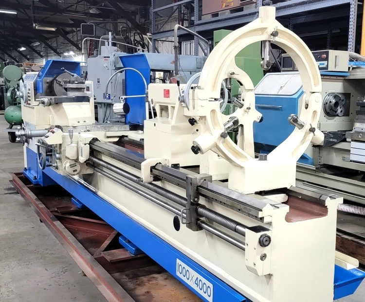 40 x 160 SAMSTAR HEAVY DUTY GAP BED ENGINE LATHE
