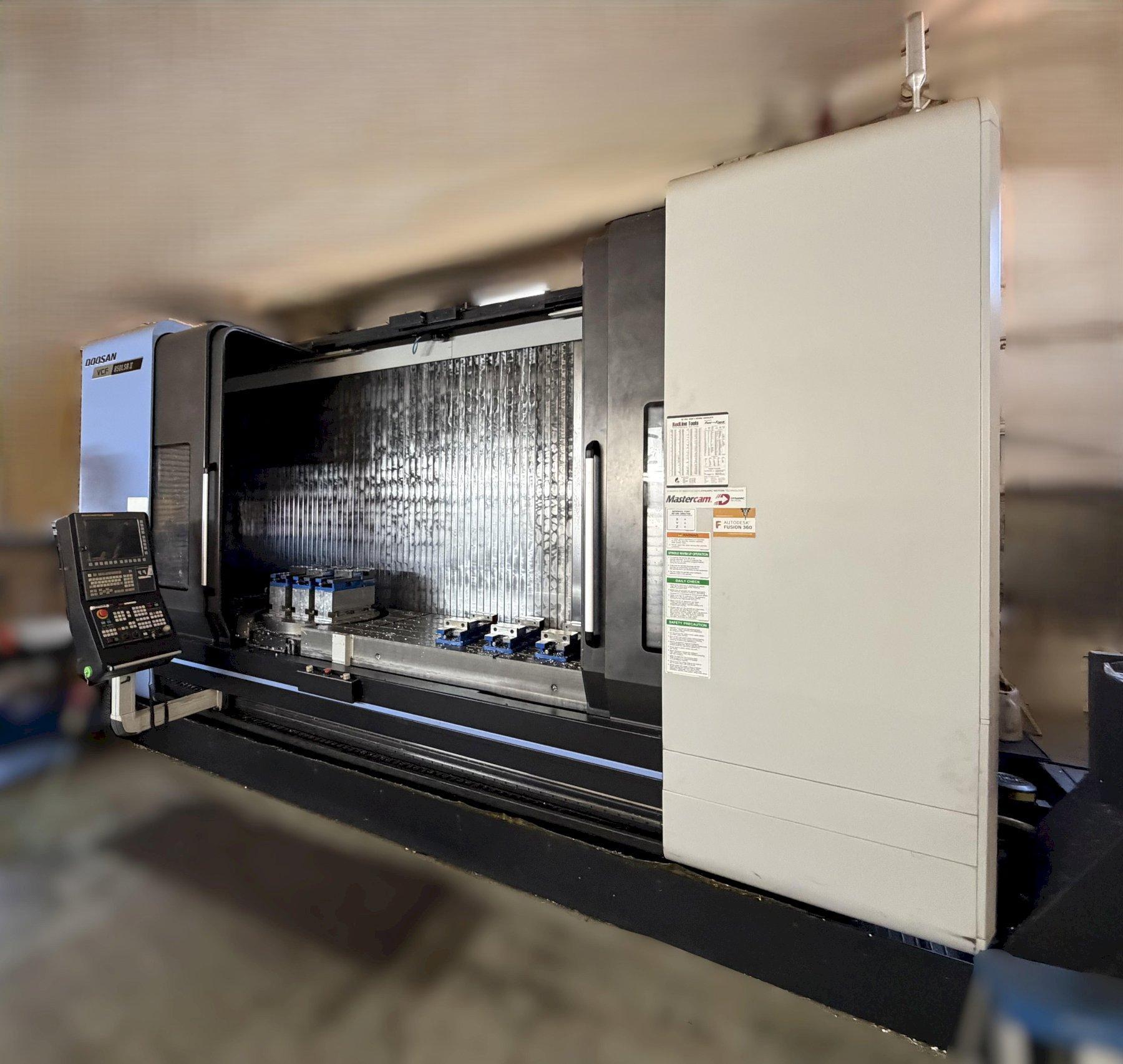 DOOSAN VCF 850LSR II, Year 2020 w/ LSRII, Spindle Probe, Ct 40