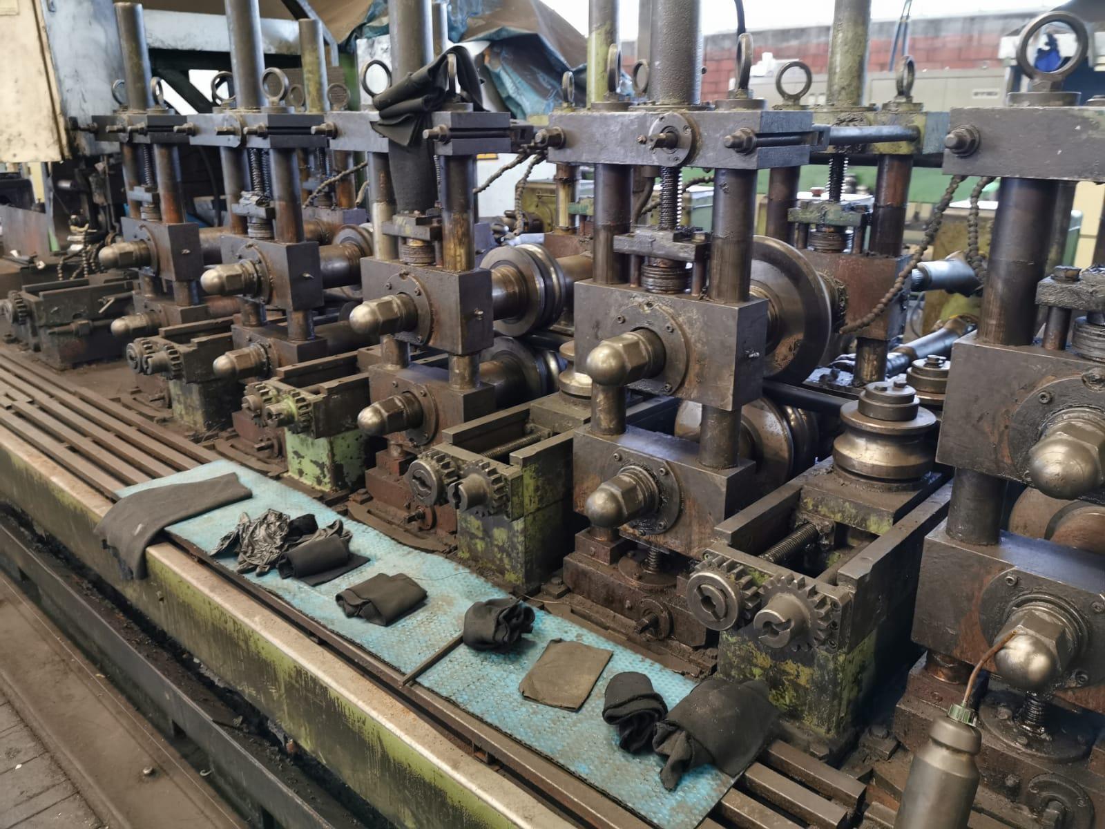 127mm x 5mm VAI HF Tube Mill with Packaging Line (2000)