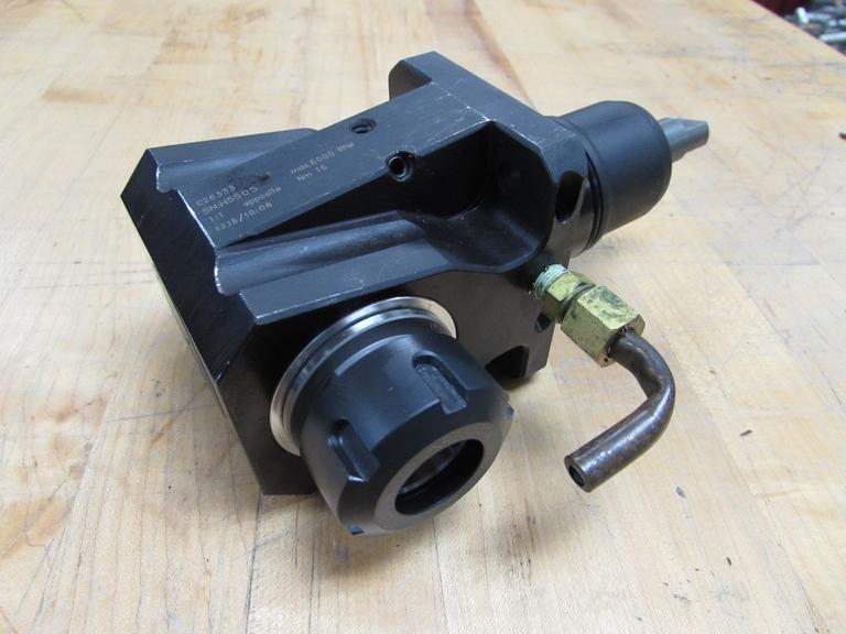 Heimatec H-030-45-099 ER25 Collet 90-Degree Live Milling Head - Like New, Dealer Demo