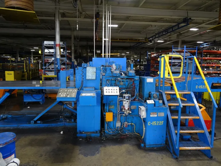 CINCINNATI 20,000LB X 60" X .075" CTL LINE, STOCK# 13690T