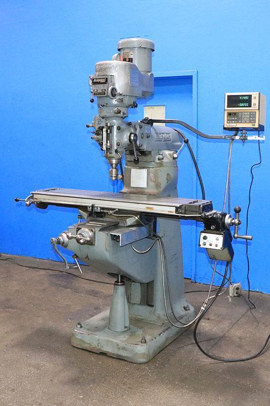 9" x 48" BRIDGEPORT SERIES 1 VERTICAL MILL