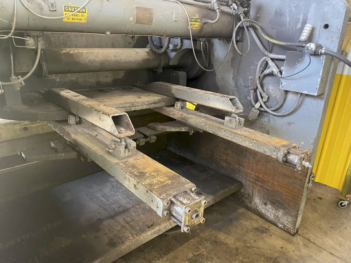 6' X 1/2" HERR VOSS MODEL 0806 LODGE & SHIPLEY POWER SQUARING SHEAR