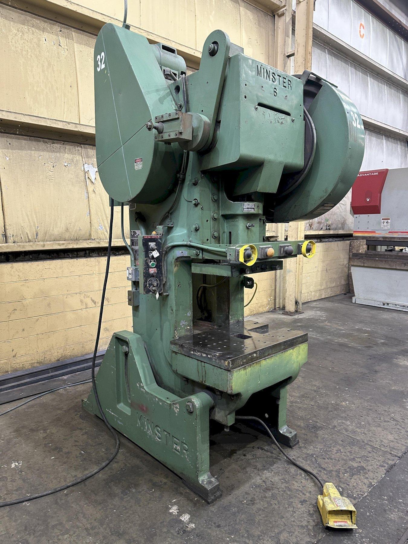 60 TON MINSTER BACK GEARED OBI PRESS: STOCK #76280