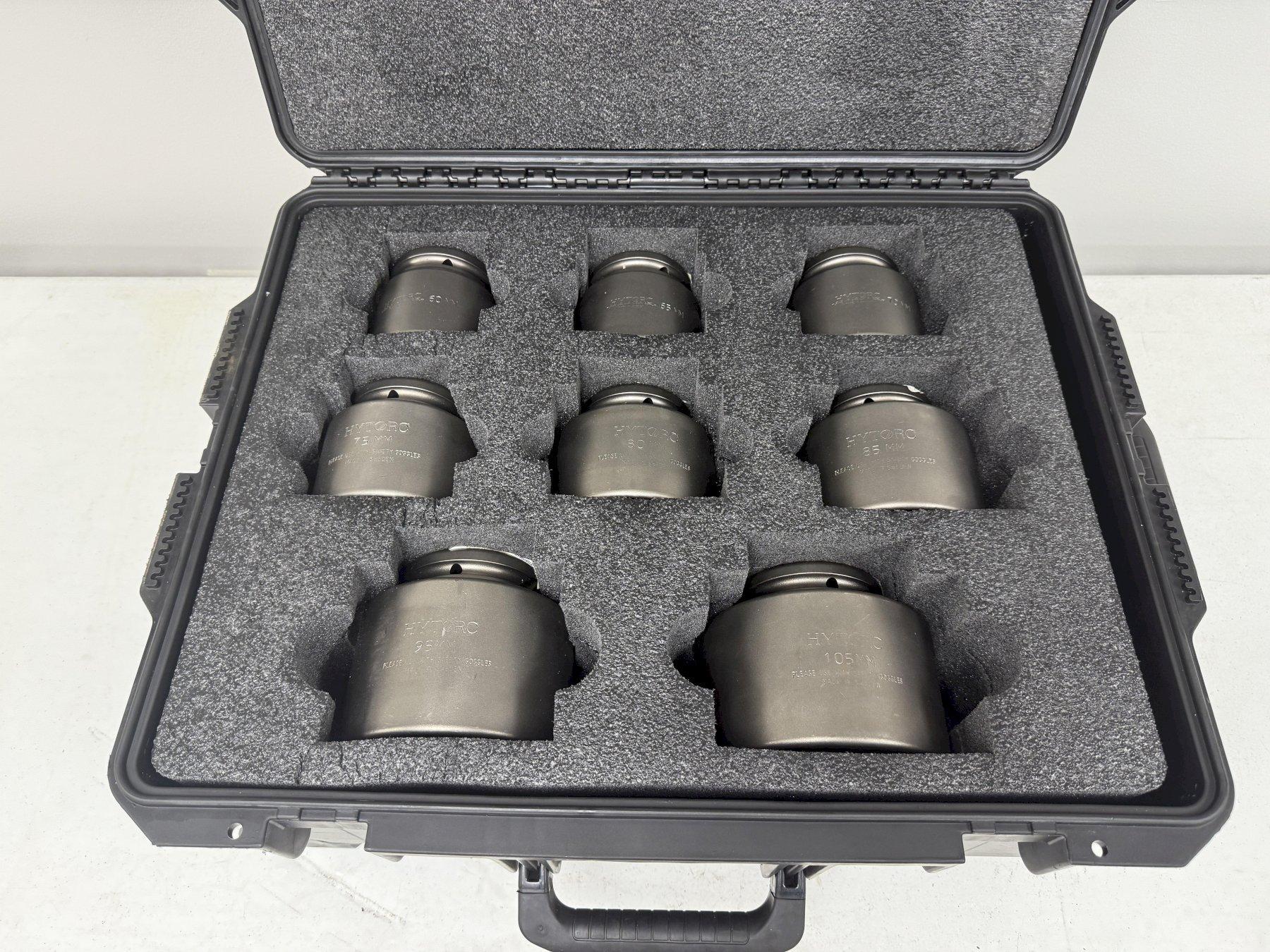 (8) 60 - 105 mm HYTORC 1.5" HEX SOCKETS, FOR HYDRAULIC TORQUE WRENCH: YOBRO #24176