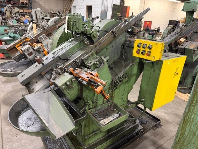 WATERBURY #10 HEAVY FRAME FLAT DIE THREAD ROLLING MACHINE