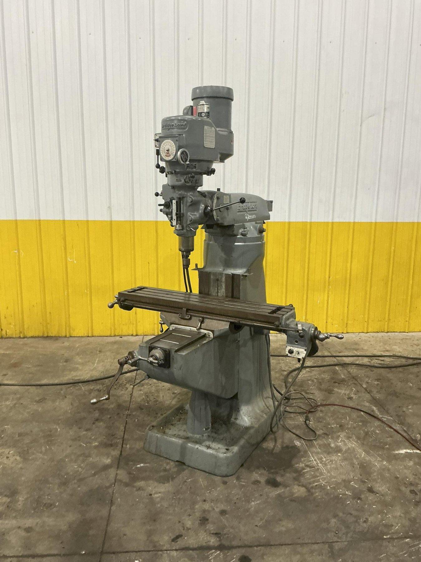 1.5 HP BRIDGEPORT TAM TYPE KNEE MILL: YOBRO #25983