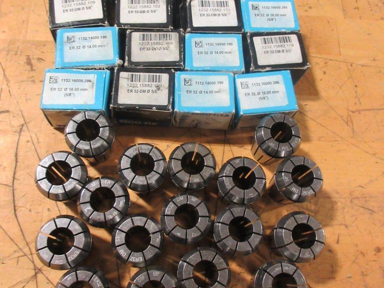 ER-32 Collets - Mostly Rego-Fix - Assorted - Auction Item
