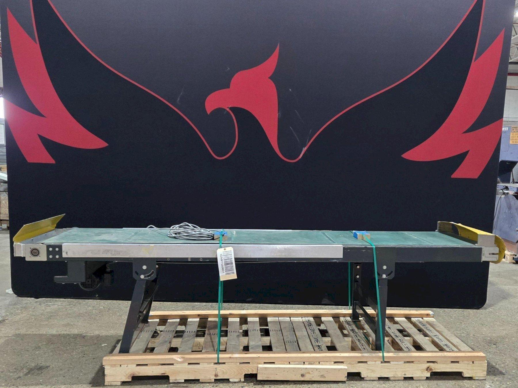 STÖBER C002N0140D71K4 9FT CONVEYOR 26 3/8″WIDTH USED