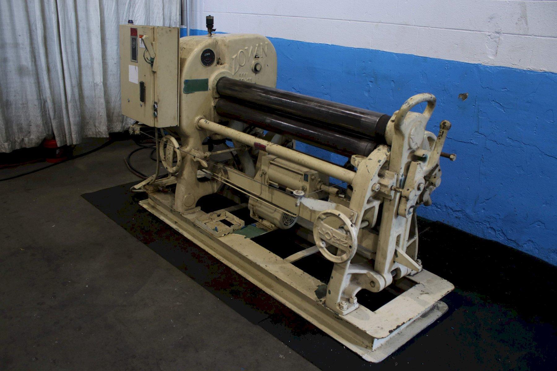 4' X 10 GA LOWN MODEL G500  INITIAL PINCH PLATE ROLLS