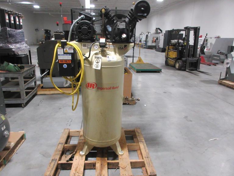 Ingersoll Rand 2340L5-V 2-Stage Electric Driven Reciprocating Air Compressor 5Hp 60 Gal Tank 175 PSI- Auction Item