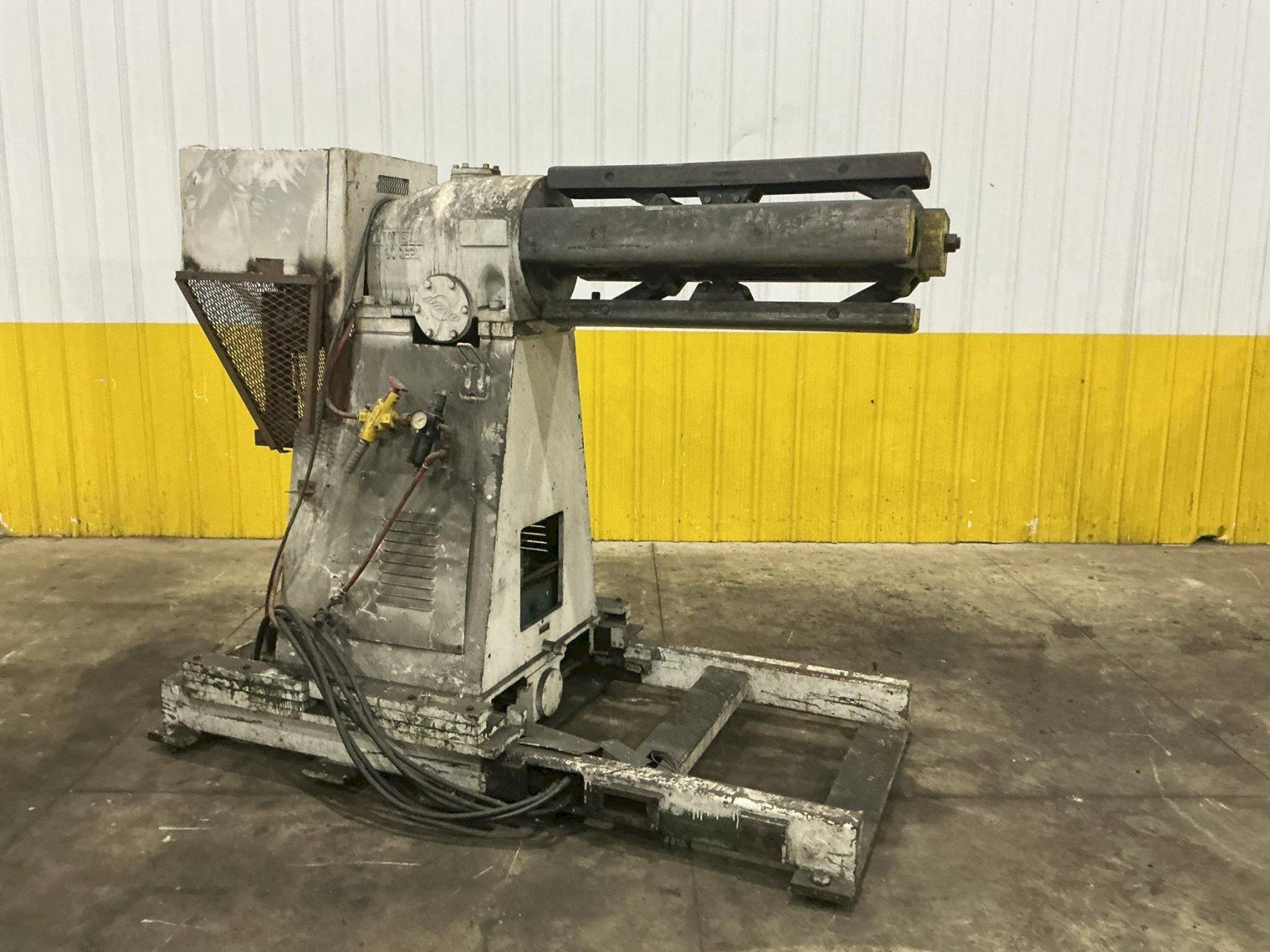 10,000 LBS X 36" LITTELL MODEL #90-36 UNCOILER COIL REEL: YOBRO #26127