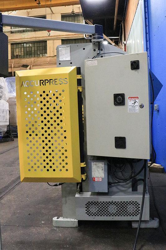 25 ton x 4 ft., Accurpress CNC Hydraulic Press Brake Model 7254
