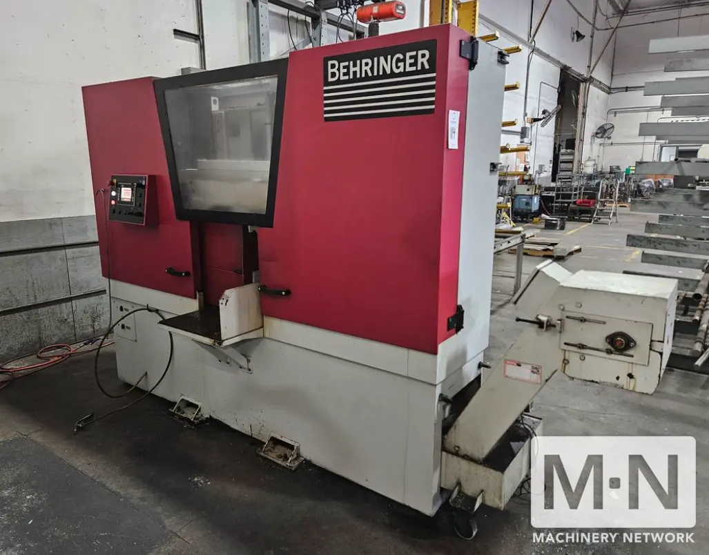 16" x 20" Behringer HBE 411A Automatic Horizontal Band Saw, 2016