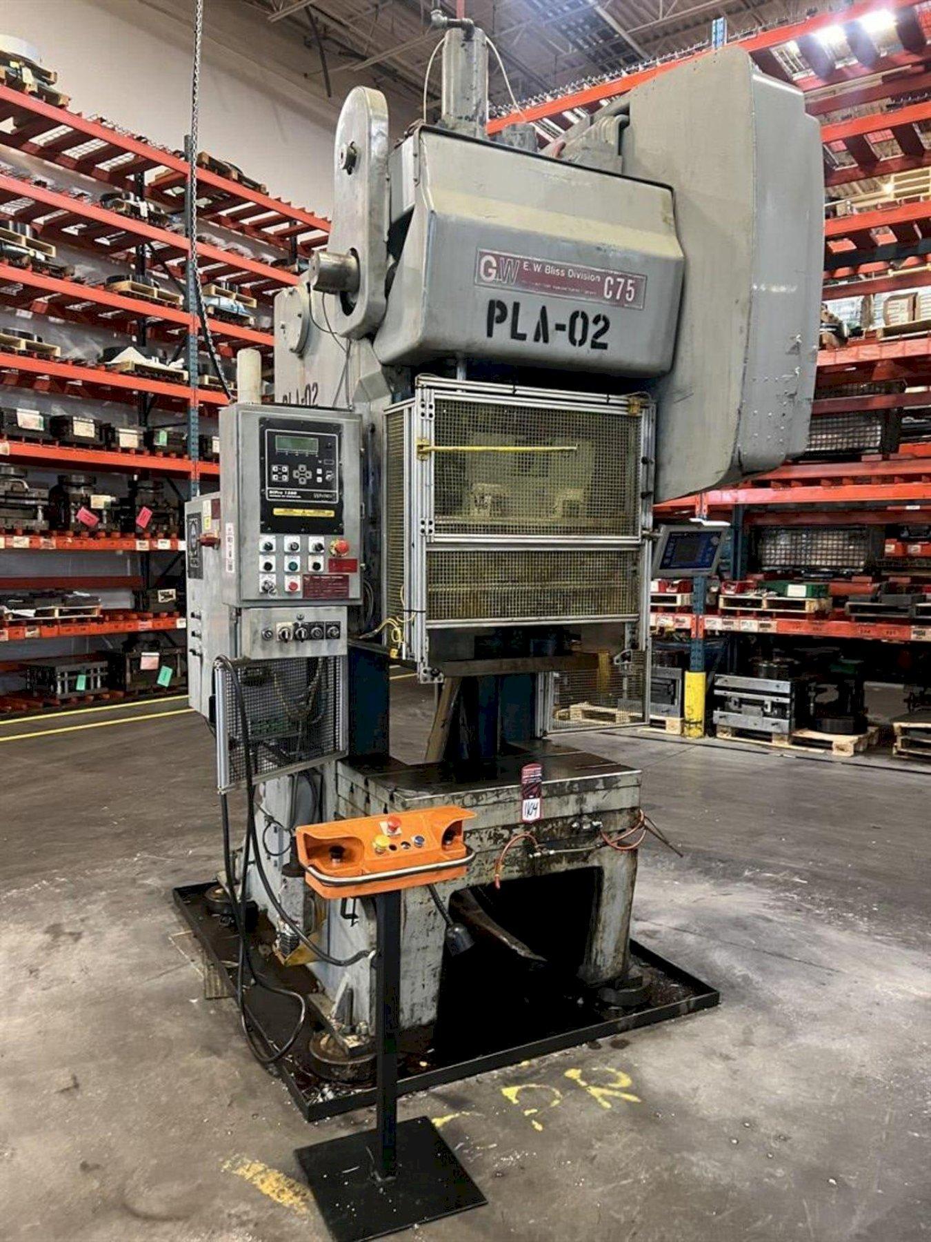 75 Ton Bliss OBI Press