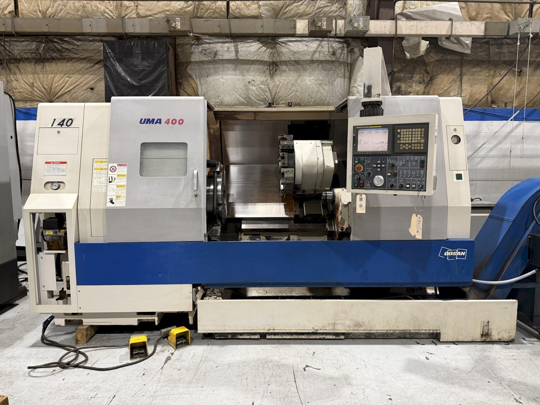 2007 Doosan Puma 400C CNC Lathe For Sale