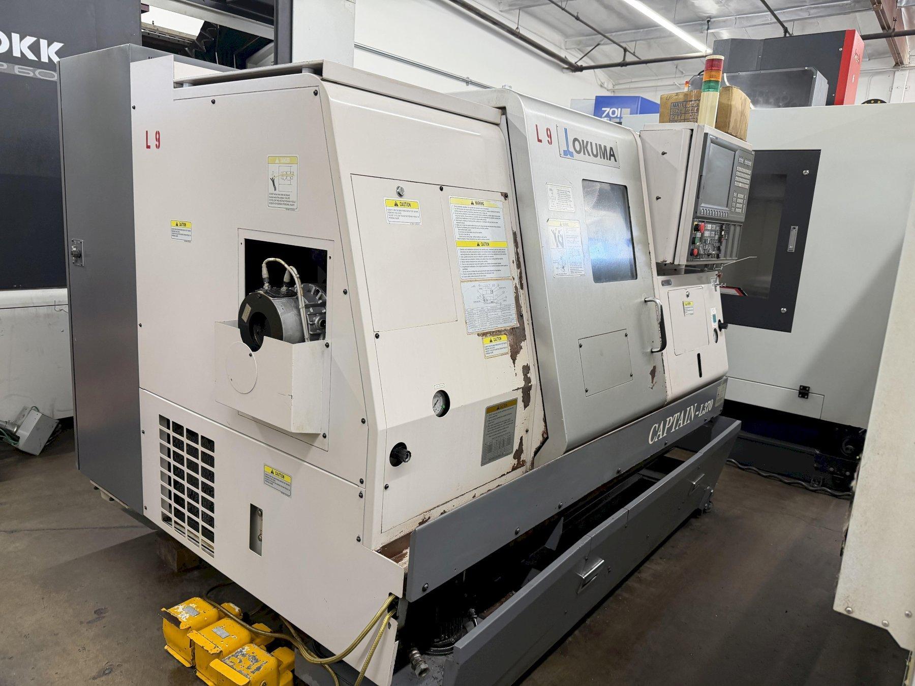 2009 OKUMA CAPTAIN L370 CNC LATHE