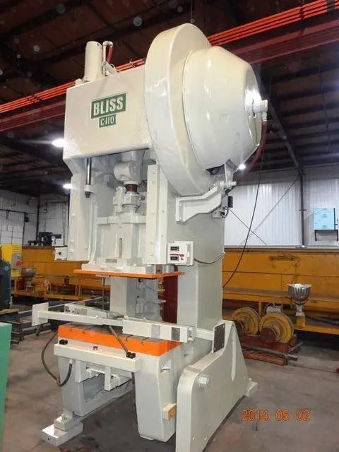 BLISS 110 TON OBI PRESS, s/n HP-45356, STOCK# 12438J