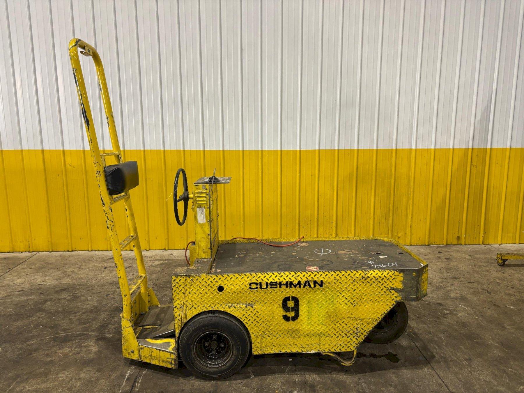 36 VOLT CUSHMAN MODEL 898361 STOCK CHASER/TUGGER CART: YOBRO #24664