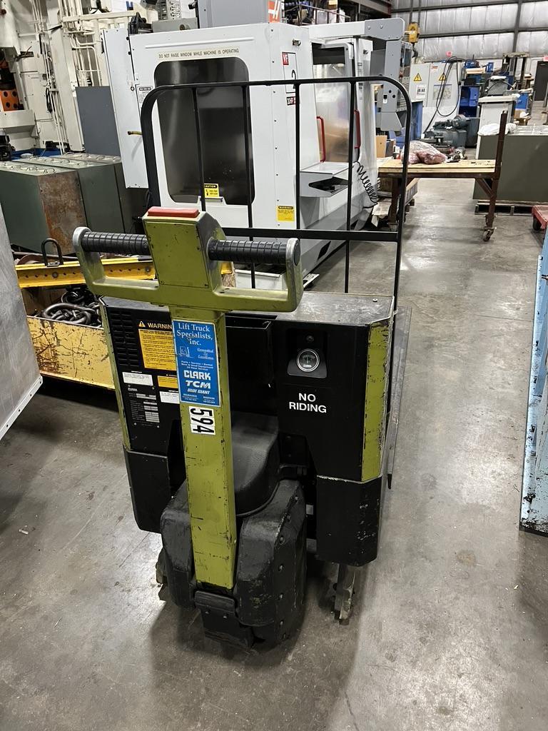 4000 LB CLARK WALK BEHIND ELECTRIC PALLET JACK, MODEL WP40 TYPE E
