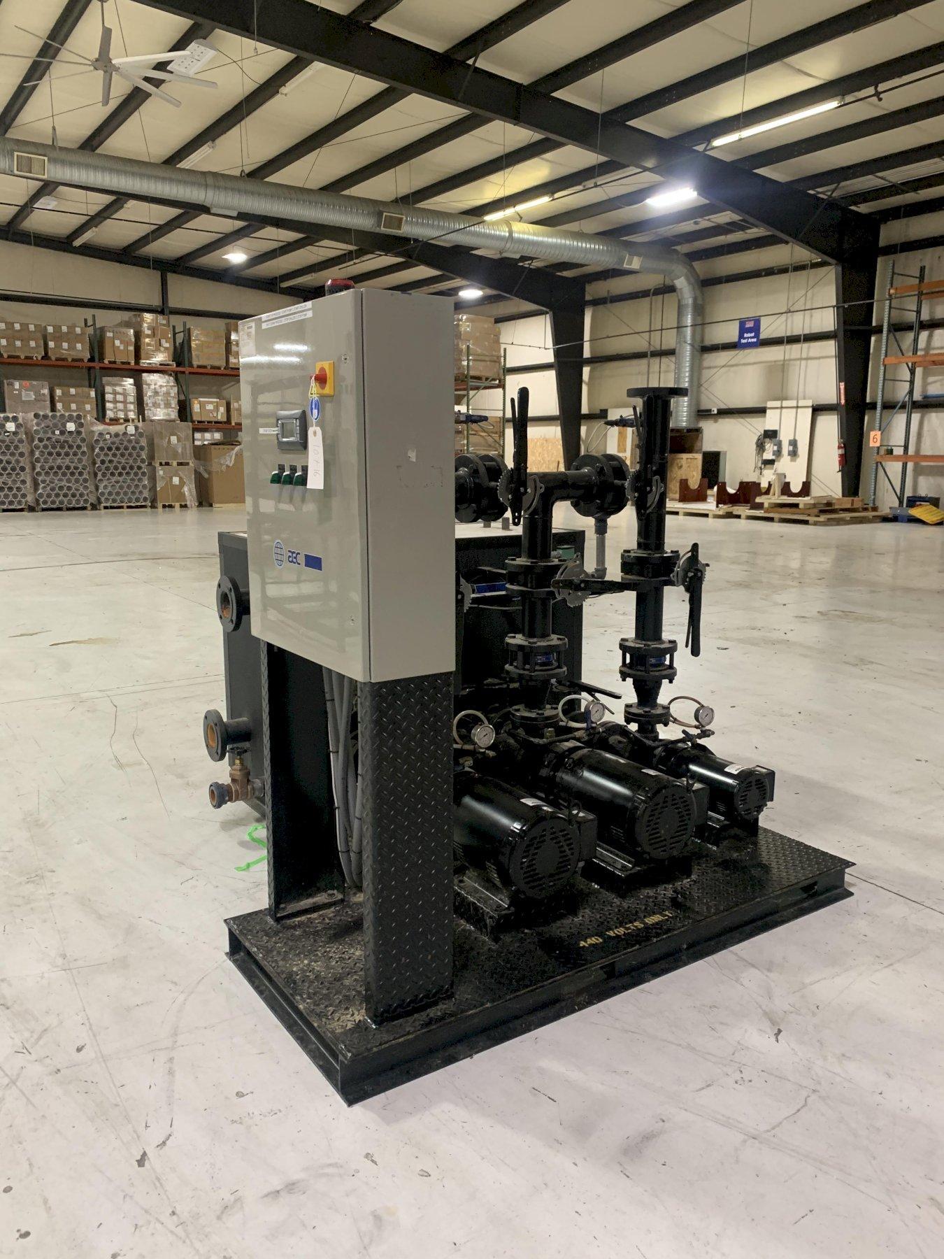 AEC 50 Ton Chiller System, GPRC175 with Remote Condenser and C150 Chiller Tank Set