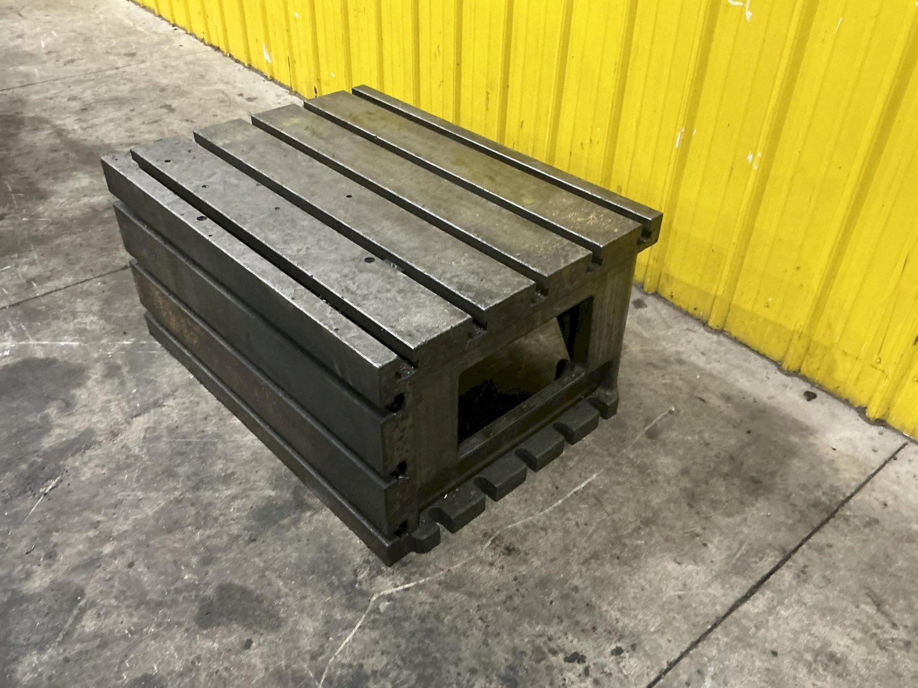 40" X 30" X 20" HIGH CARLTON T SLOT BOX DRILL TABLE: YOBRO 26364