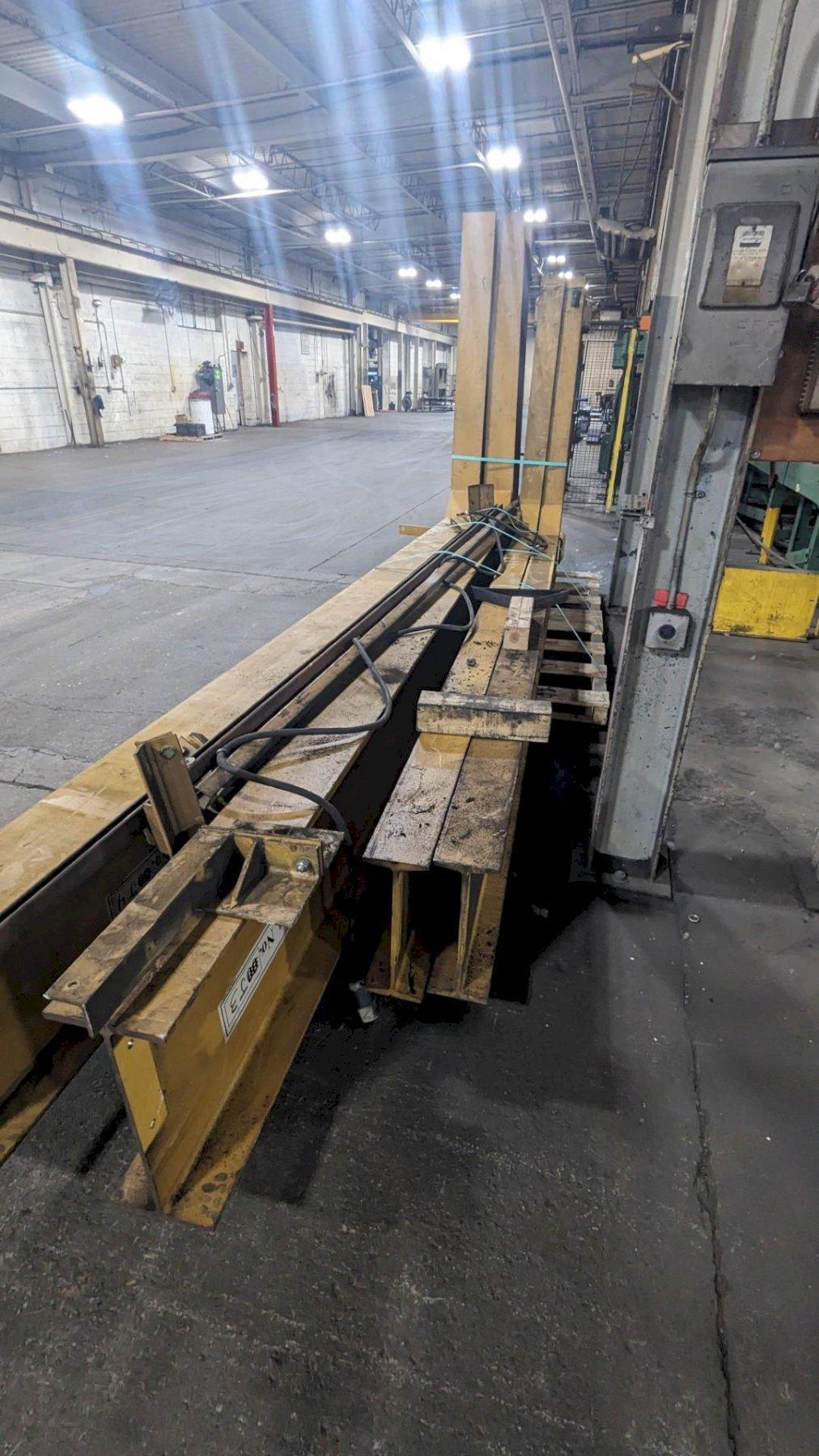 Gorbel Wall Cantilever I-Beam Jib Crane, 2 Ton Cap., 14 ft. Span, Model No. WC200-B2-14-W16
