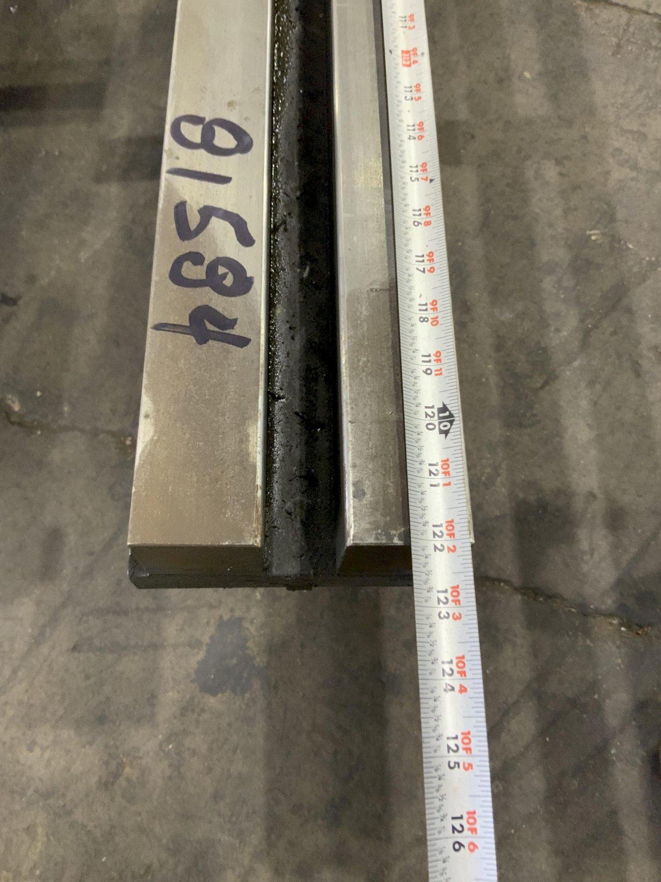 122" X 3" HIGH FILLER BLOCK BRAKE DIE.: STOCK #81584