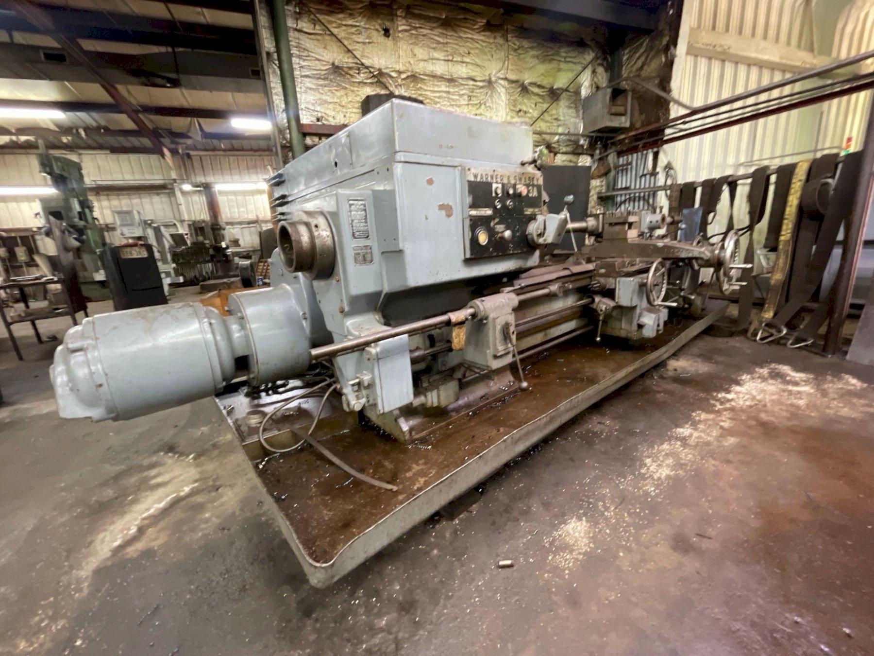 WARNER & SWASEY MODEL #3-A, M-3500 UNIVERSAL TURRET LATHE: YOBRO #25919