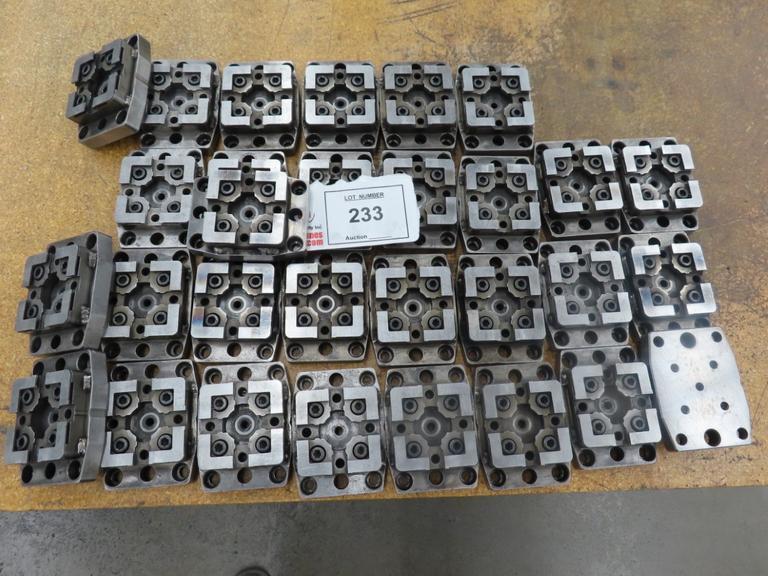 System 3R Macro Pallet / Electrode Holder w Shop Made Top Plates- Auction Item