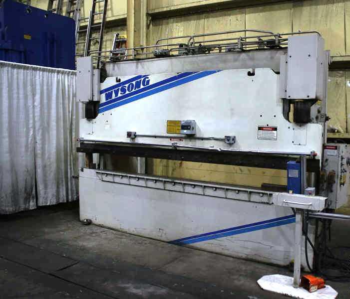 100 TON X 12' WYSONG MODEL #THS 100-144 HYDAULIC BRAKE