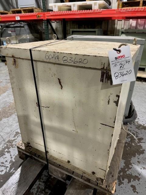 (1) PREOWNED GOMI ELECTRIC 3 PHASE TRANSFORMER, 60 KVA, TYPE: E2566-254-957