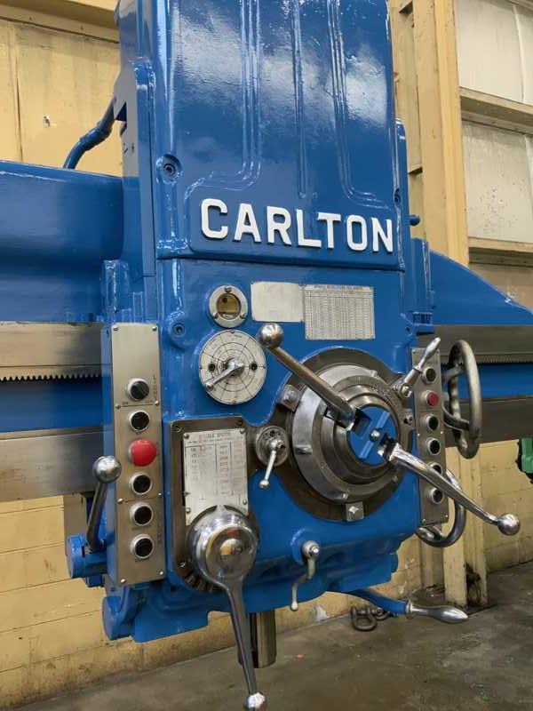 6' X 15" CARLTON RADIAL MODEL DRILLING MACHINE