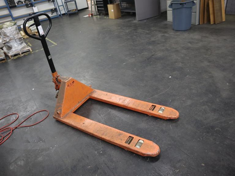 GS Pallet Jack w 48" Forks- Auction Item