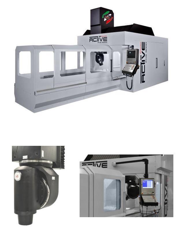 Parpas Active Five 2000 Linear High-Speed Bridge Type Milling Center (2015)
