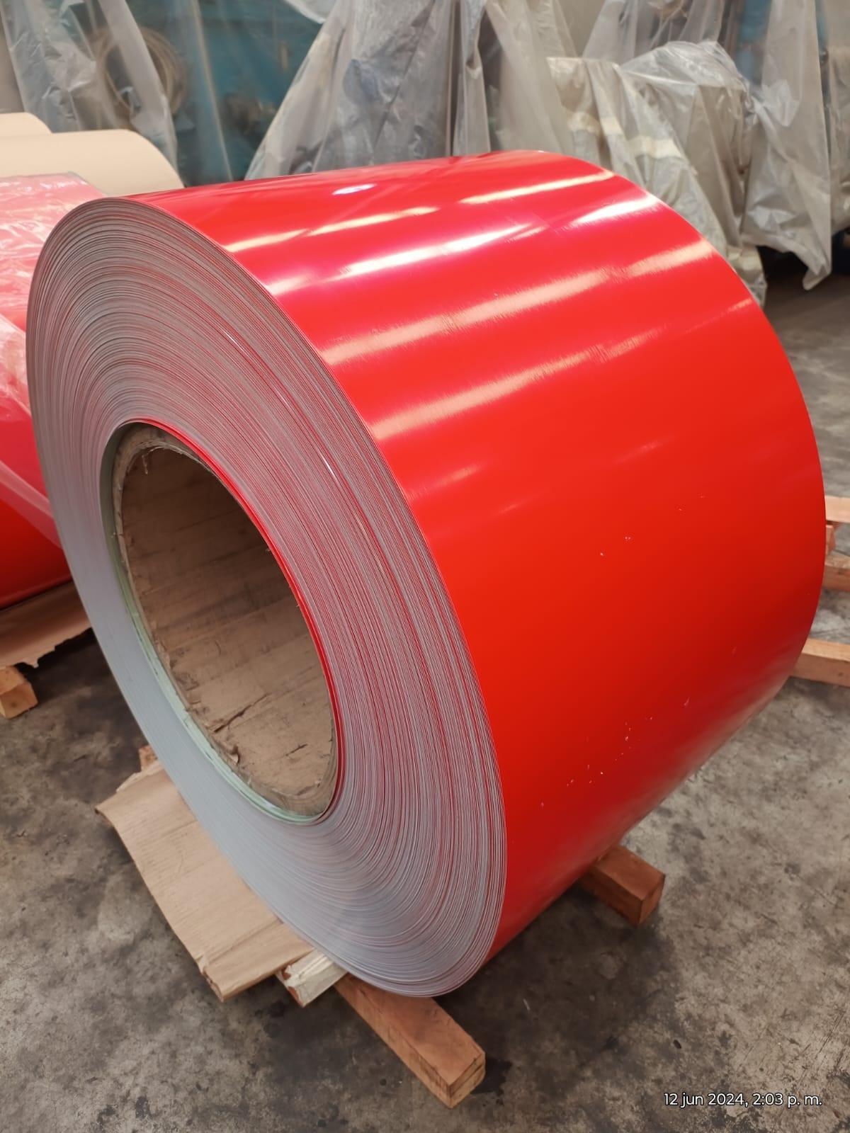 762mm x 0.70mm x 8 Ton Complete Coil to Coil Color Coating Paint Line