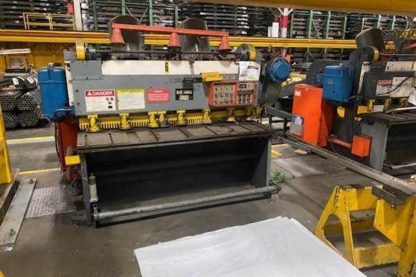 6' x 1/4" Cincinnati Mechanical Squaring Shear Model 1806-R