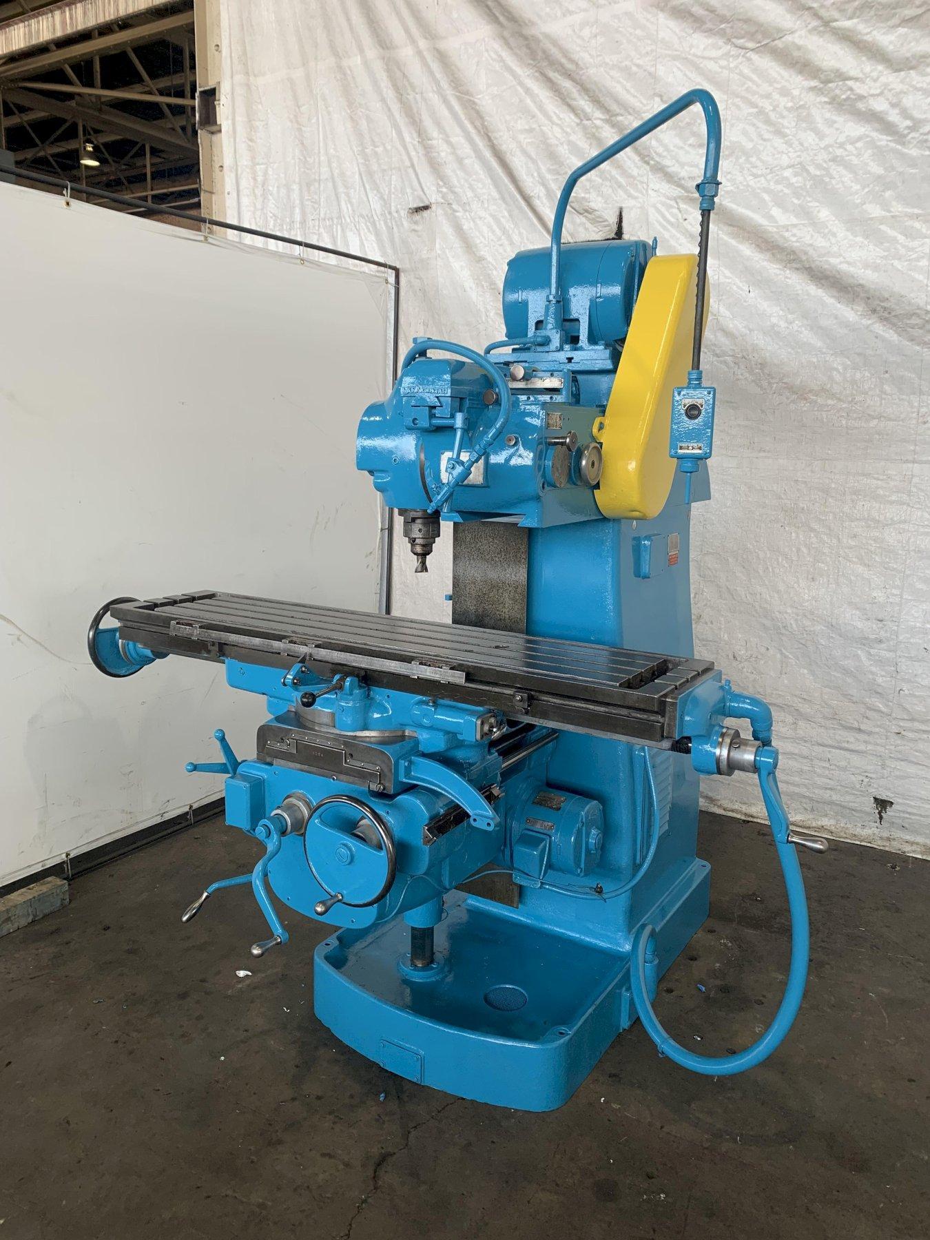 VAN-NORMAN NO. 38 VERTICAL UNIVERSAL 50-TAPER MILLING MACHINE. STOCK # 0255424