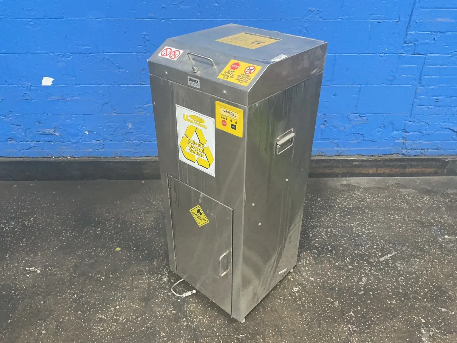 UNI-RAM 12.5 AMPS SOLVENT RECYCLER SYSTEM   -  URS500