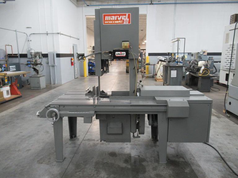 Marvel Series 8-Mark I Vertical Band Saw, Tilting, 18" x 22" Capacity, 1" Blade, Variable Speed