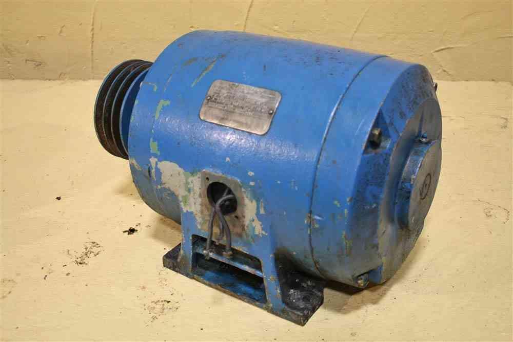 5 HP RELIANCE A/C ELECTRIC MOTOR:  STOCK #54113