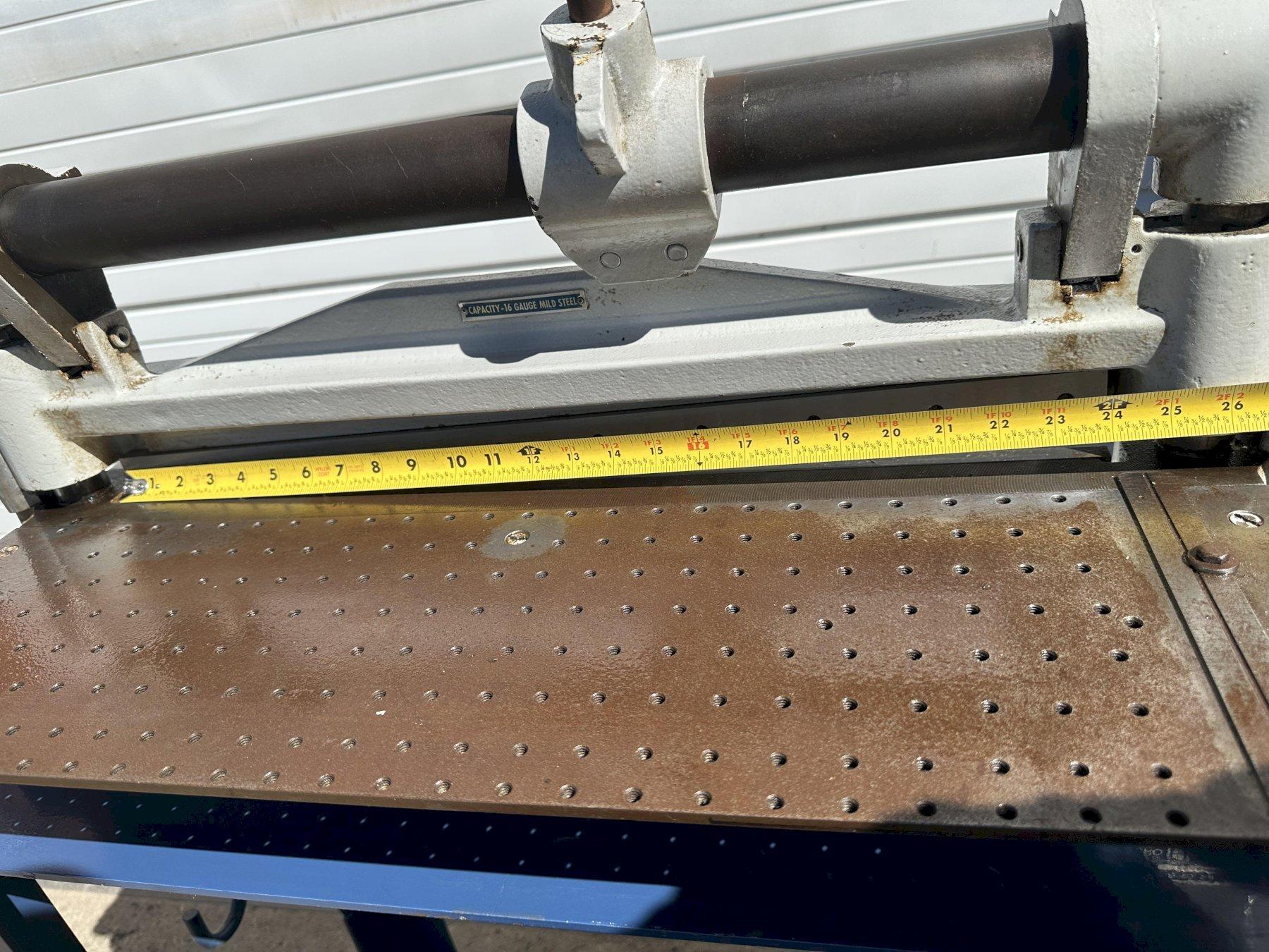 24" 16 Gauge DI-ACRO Hand Shear