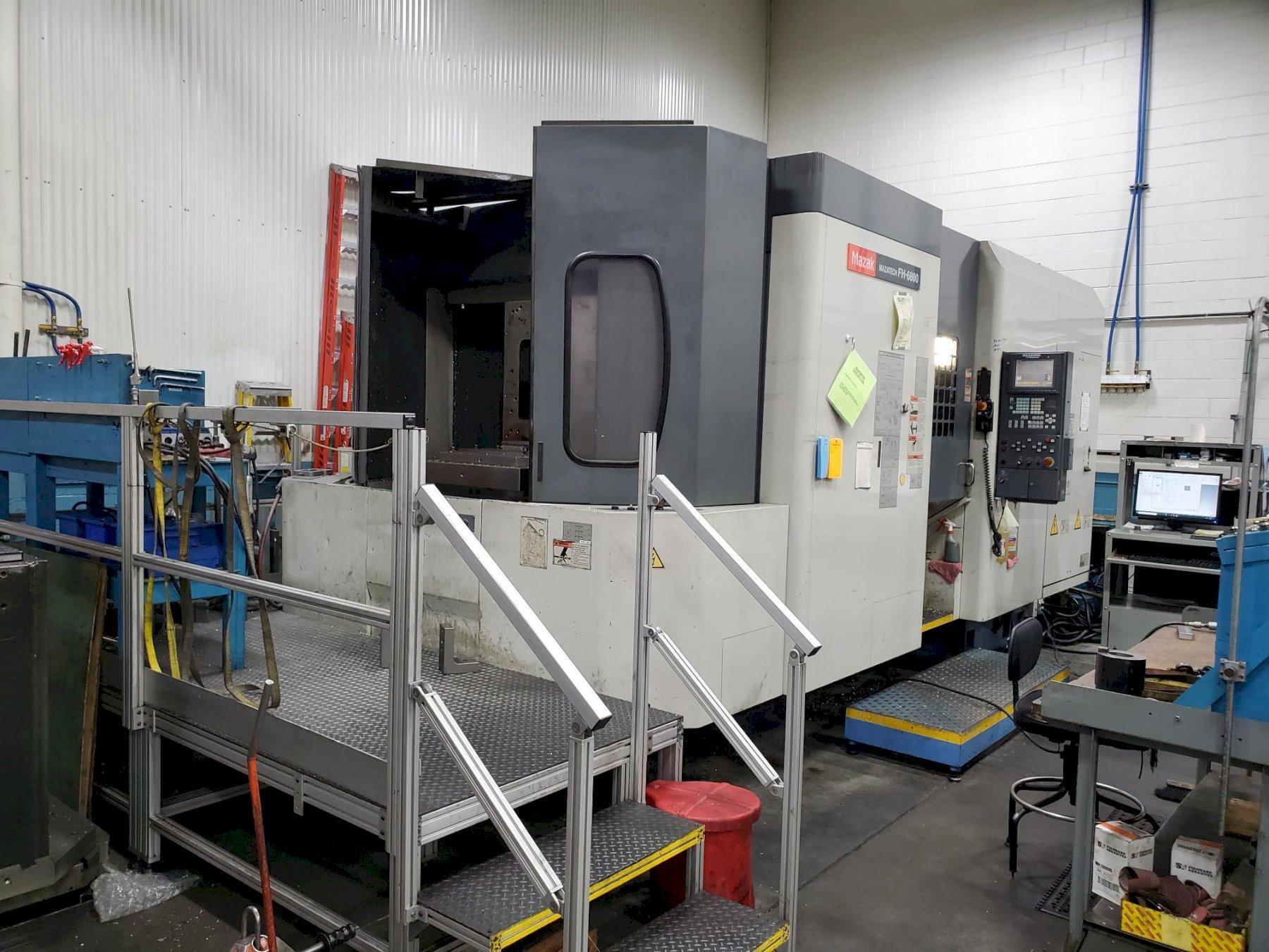 Mazak FH-6800 CNC Horizontal Machining Center For Sale 2001