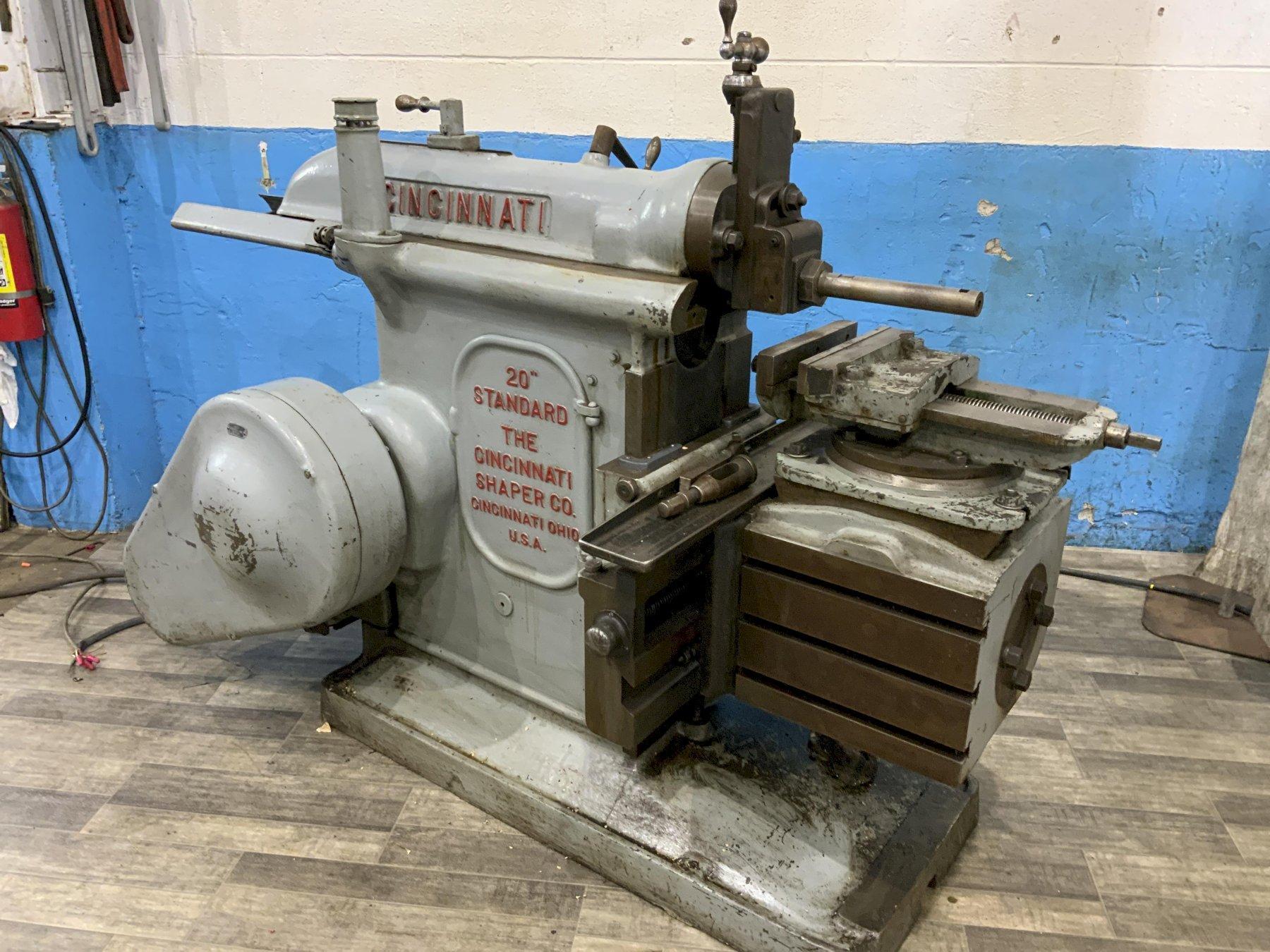 20" CINCINNATI HEAVY DUTY SHAPER: STOCK #81452