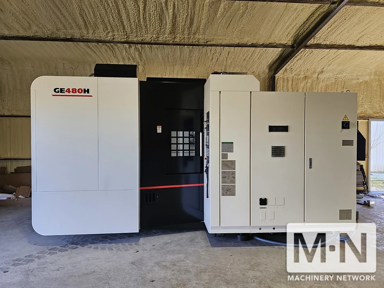 Enshu GE480H 4-Axis Horizontal Machining Center, 2022
