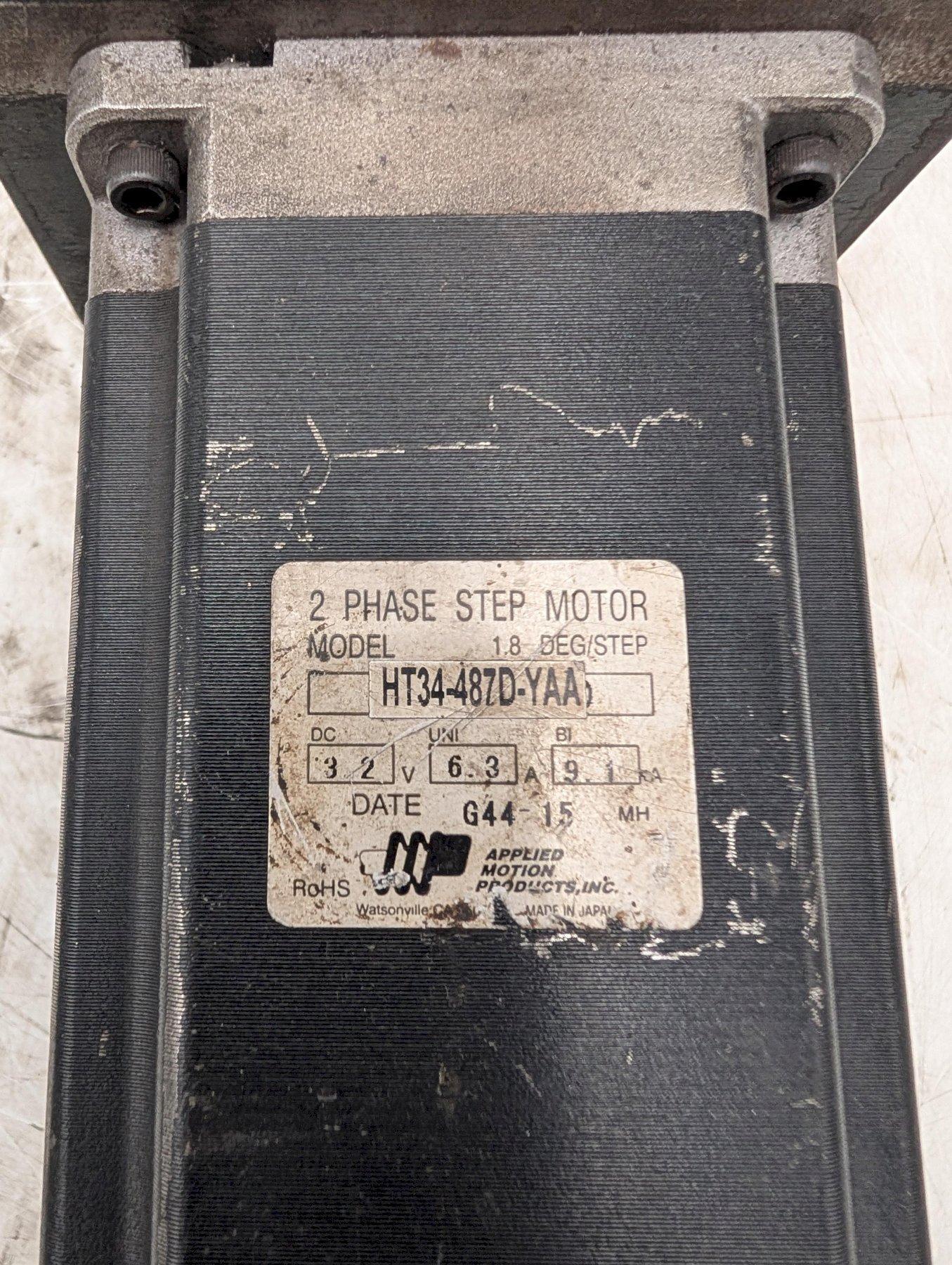Applied Motion Products HT34-487D-YAA NEMA 34 High Torque Stepper Motor