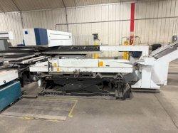 25 TON TRUMPF TRUPUNCH 5000 LARGE FORMAT PUNCH PRESS WITH SHEETMASTER LOAD/UNLOAD SYSTEM