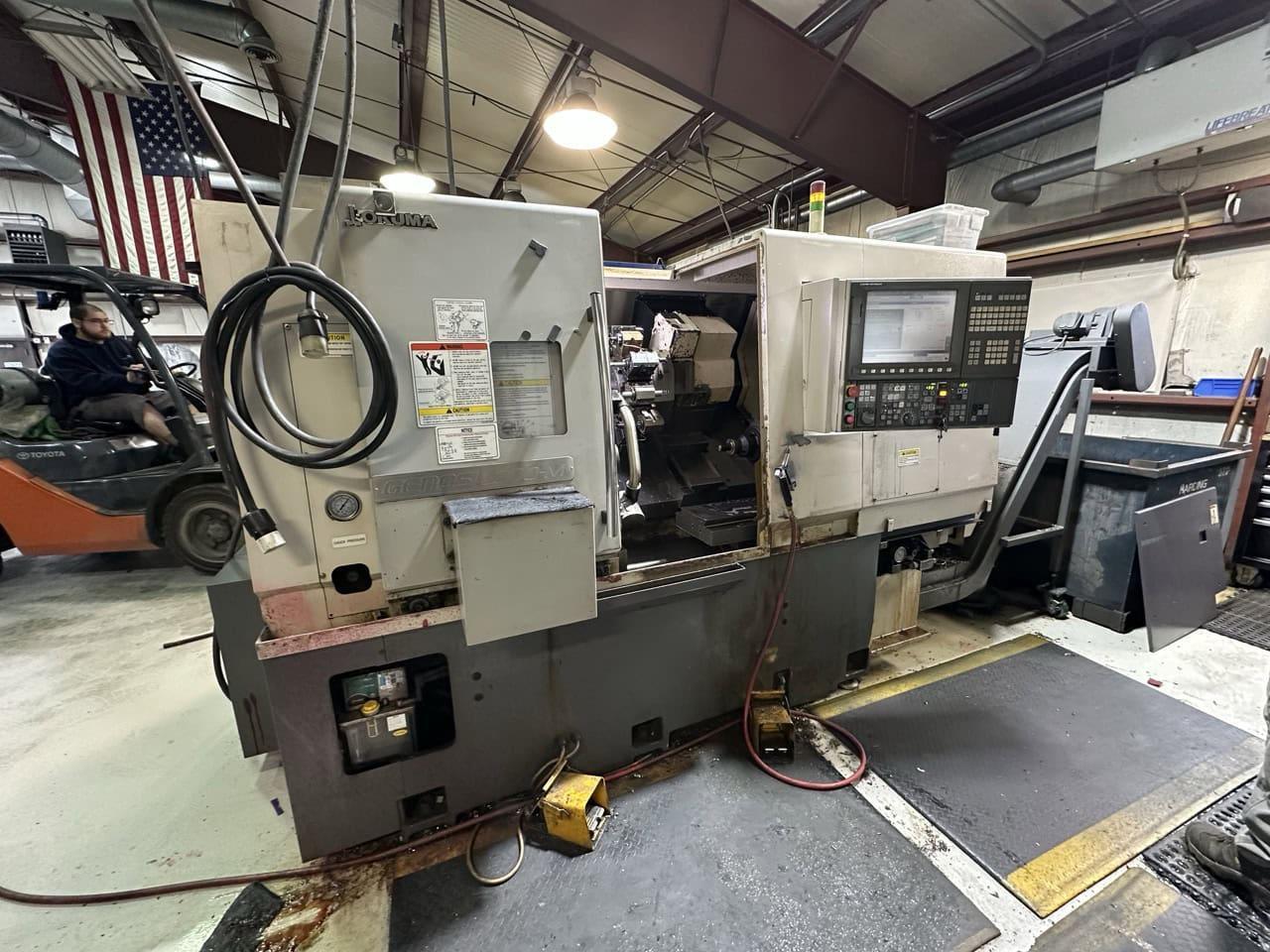 Okuma Genos L300-MW Multi Axis CNC Lathe, 2014