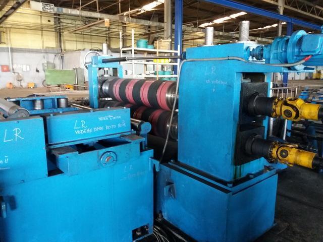 60" (1600mm) x .125" (3mm) x 15 Ton Slitting Line Year 2010