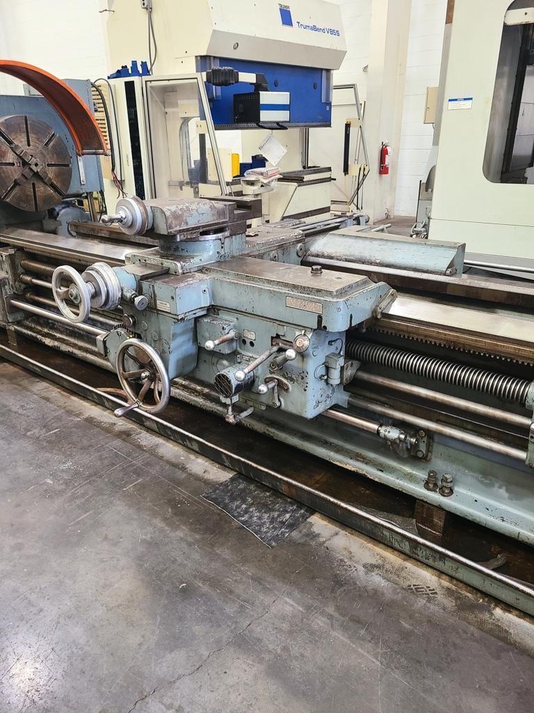 36"/58" X 204"/311" LEBLOND 3220/58-NI DUTY SLIDING GAP BED LATHE